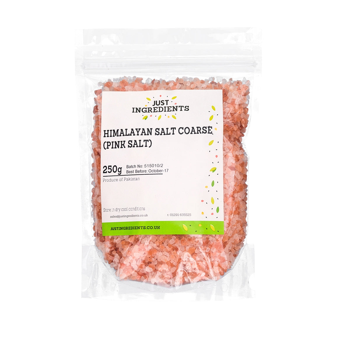 JustIngredients Pink Himalayan Salt Coarse
